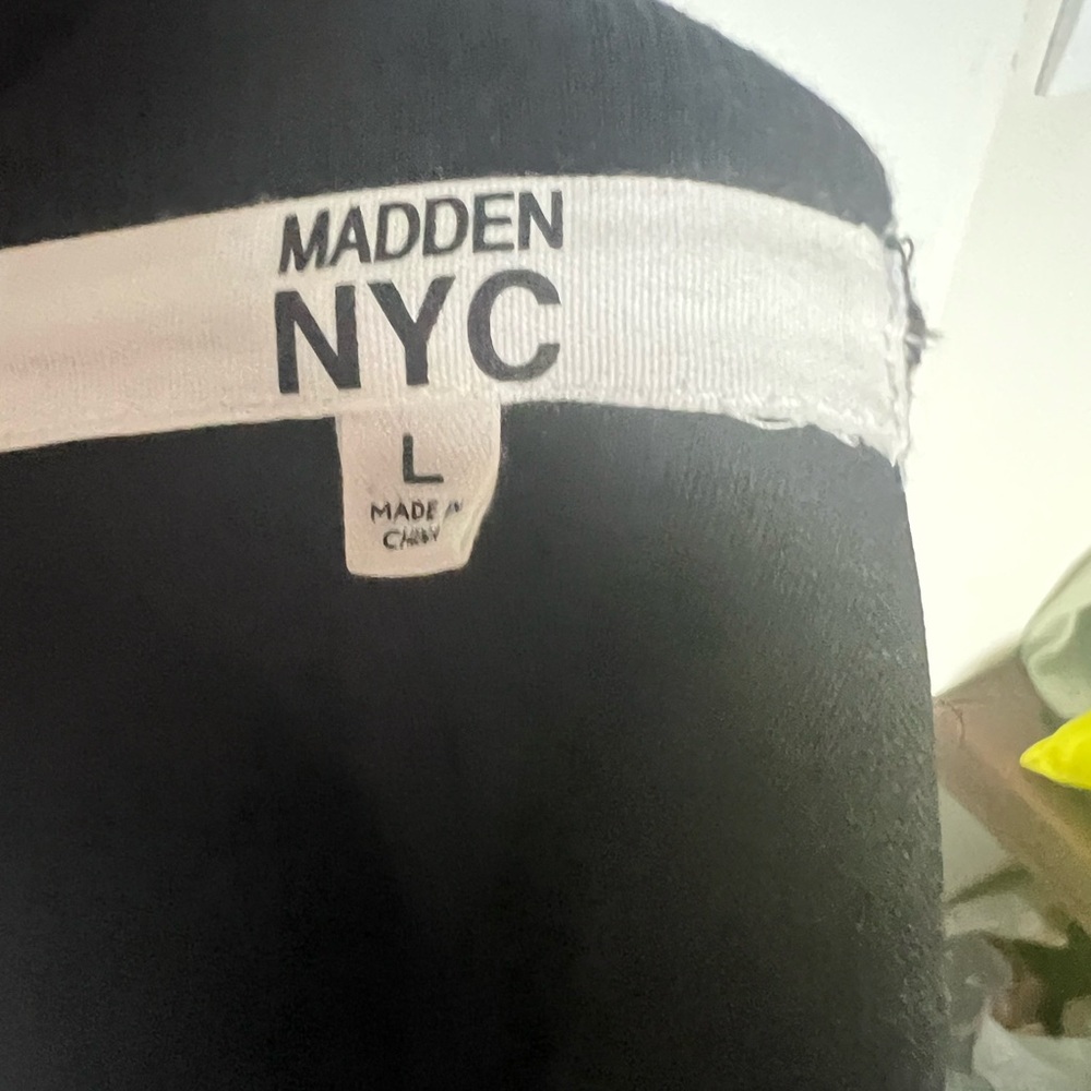 Madden. Black and White Tweed Bomber Jacket. With a matching cropped top. - Picture 5 of 8